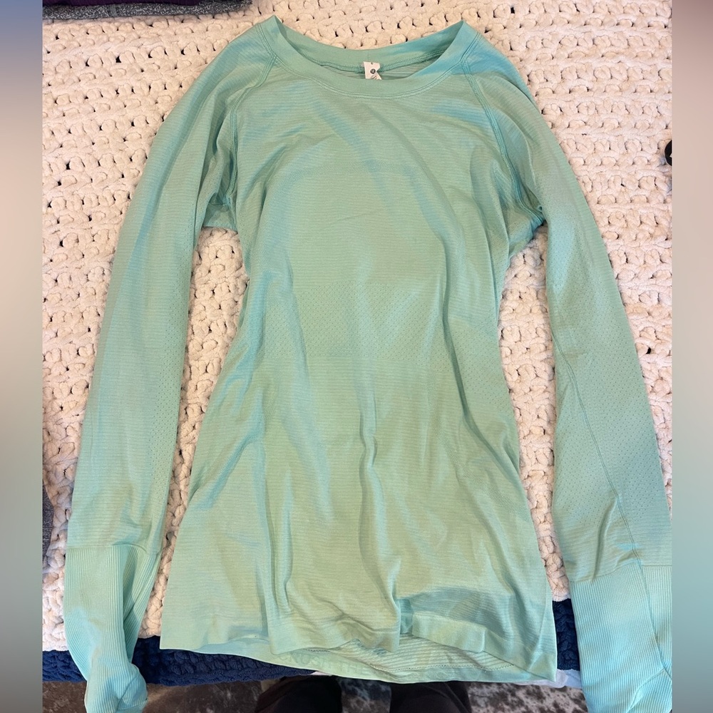 Lululemon Longsleeve Swiftly Tech Mint